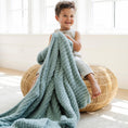 Load image into Gallery viewer, RIBBED BAMBONI® TODDLER BLANKETS
