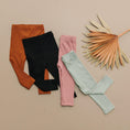 Load image into Gallery viewer, Cozy Ribbed Bamboo Leggings for Kids - Multiple Colors