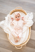 Load image into Gallery viewer, Blush Ribbed Bamboo Baby Jogger Pants
