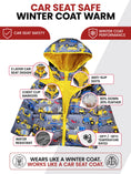 Load image into Gallery viewer, Car Seat Coat | The Road Coat Down - Construction Print