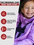 Load image into Gallery viewer, Car Seat Coat | The Road Coat Down - Lilac