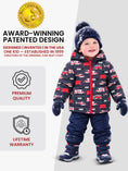 Load image into Gallery viewer, Car Seat Coat | The Road Coat Down - Rescue Print