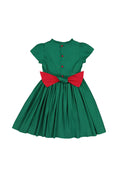 Load image into Gallery viewer, PERLA GREEN SMOCKED DRESS
