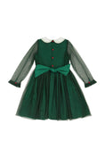 Load image into Gallery viewer, SARAH EMERALD SMOCKED DRESS