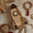 Load image into Gallery viewer, Little Lights Mini Rocket Ship Lamp