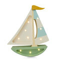 Load image into Gallery viewer, Little Lights Mini Sailboat Lamp