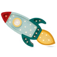 Load image into Gallery viewer, Little Lights Rocket Ship Lamp