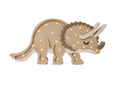 Load image into Gallery viewer, Little Lights Triceratops Dinosaur Lamp