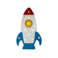 Load image into Gallery viewer, Little Lights Mini Rocket Ship Lamp