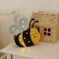 Load image into Gallery viewer, Little Lights Mini Happy Bee Lamp