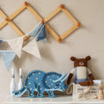 Load image into Gallery viewer, Little Lights Triceratops Dinosaur Lamp