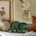 Load image into Gallery viewer, Little Lights Triceratops Dinosaur Lamp
