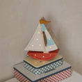 Load image into Gallery viewer, Little Lights Mini Sailboat Lamp