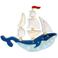 Load image into Gallery viewer, Little Lights Whale Ship Lamp
