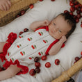 Load image into Gallery viewer, Knit Ruffle Romper | Cherry