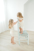 Load image into Gallery viewer, Ruffle Ribbed Short Set - Cream