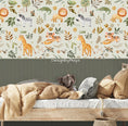 Load image into Gallery viewer, Arctic Animals Wallpaper - Nursery Wall Decor Wallpapers