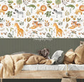 Load image into Gallery viewer, Arctic Animals Wallpaper - Nursery Wall Decor Wallpapers
