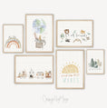 Load image into Gallery viewer, Baby Animals Prints - Luster Paper Nursery Wall Art Prints