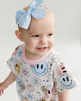 Load image into Gallery viewer, Short Sleeve Bubble Romper | Groovy Girl