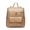 Load image into Gallery viewer, Signature Diaper Bag Latte Brown