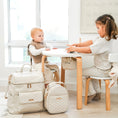 Load image into Gallery viewer, Signature Diaper Bag Pearl White