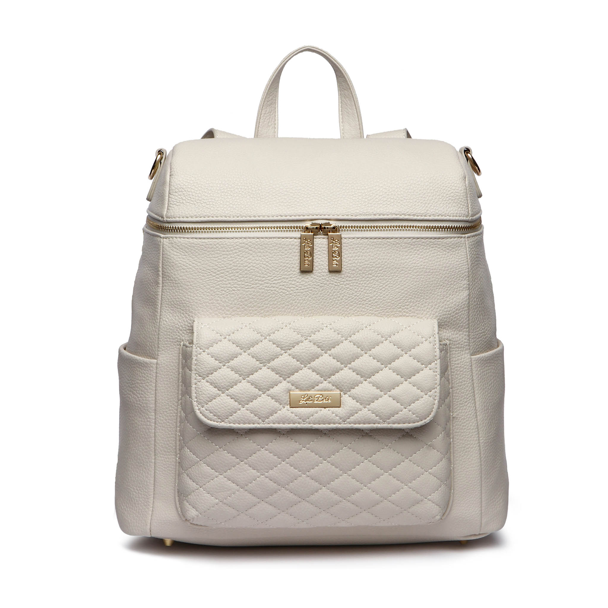 Signature Diaper Bag Pearl White