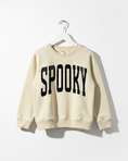 Load image into Gallery viewer, SPOOKY Varsity Kids Sweatshirt