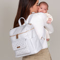 Load image into Gallery viewer, Petit Diaper Bag Stone Grey