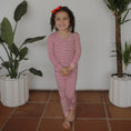 Load image into Gallery viewer, Bamboo Two Piece Pajamas | Heritage Stripe