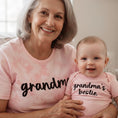 Load image into Gallery viewer, Tie Dye Personalized Grandma and Me Shirt Set
