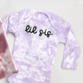 Load image into Gallery viewer, Custom Embroidered Tie-Dye Matching Sibling Outfits