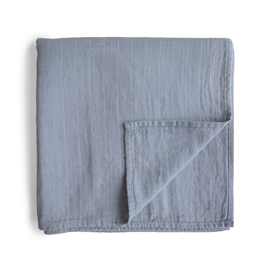 Organic Cotton Muslin Swaddle Blanket