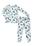 Load image into Gallery viewer, Two-Piece Pajama Set - Green Forest
