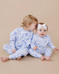 Load image into Gallery viewer, Jogger Set | Blue Flowers