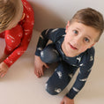 Load image into Gallery viewer, Bamboo Two Piece Pajamas | Police Cruiser
