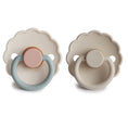 Load image into Gallery viewer, FRIGG Daisy Natural Rubber Pacifier 2-Pack