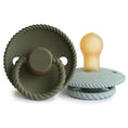Load image into Gallery viewer, FRIGG Rope Natural Rubber Pacifier 2-Pack