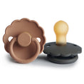 Load image into Gallery viewer, FRIGG Daisy Natural Rubber Pacifier 2-Pack