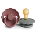 Load image into Gallery viewer, FRIGG Daisy Natural Rubber Pacifier 2-Pack
