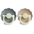 Load image into Gallery viewer, FRIGG Daisy Night Silicone Pacifier 2-Pack