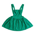 Load image into Gallery viewer, Evergreen Faux Suede Pinafore