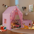 Load image into Gallery viewer, Kids Play Tent with Playpen 2-in-1 Toddler Playhouse with Yard