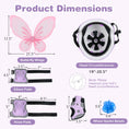 Load image into Gallery viewer, 20 Inch Kids Bike with Helmet Protective Set Purple
