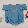 Load image into Gallery viewer, USA Daisy Bamboo Sweatshirt Romper