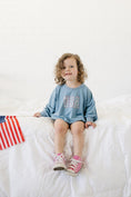 Load image into Gallery viewer, USA Daisy Bamboo Sweatshirt Romper