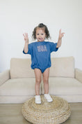 Load image into Gallery viewer, USA Daisy T-Shirt Romper