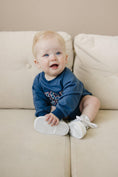 Load image into Gallery viewer, USA Stars Sweatshirt Romper