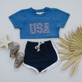 Load image into Gallery viewer, USA Stars Oversized Tee