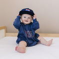 Load image into Gallery viewer, USA Sweatshirt Romper